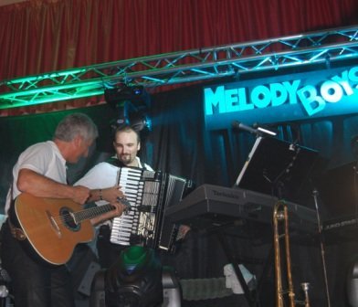Les Melody Boy's sur scène